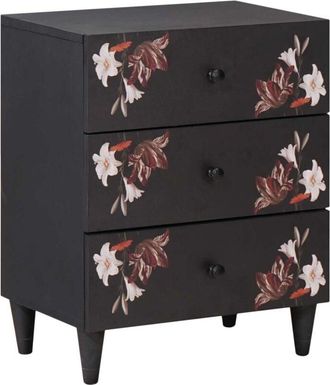 vidaXL Bedside Table Multicolour 50 x 33 x 60 cm Solid Mango Wood vidaXL