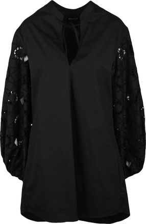 Dondup Cotton Tunic Dress - Black