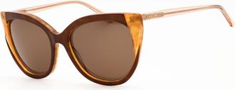 Bebe BB7253 200 Womens Sunglasses Brown Size 56
