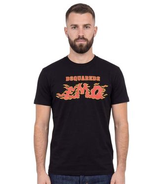 Dsquared2 Black Crew Neck T-Shirt