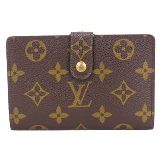 Louis Vuitton Brown Monogram Wallet (Bi-Fold) (Pre-Owned)