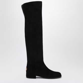 Dolce & Gabbana High suede boot black