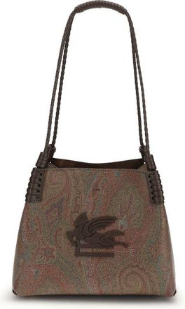 Etro Bruine PVC Schoudertas
