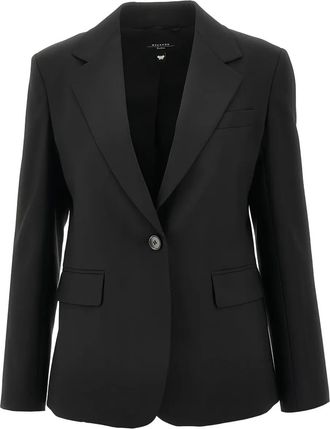 Max Mara Blazer monopetto - Nero