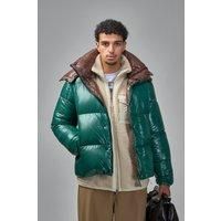 Moncler Parana Hooded Short Down Jacket