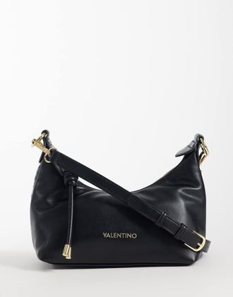 Valentino Muse - Borsa a mano morbida nera-Nero