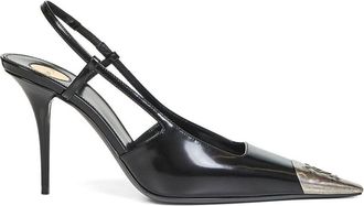 Saint Laurent Jeanne Leather Pumps