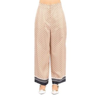 Max Mara Mstottelia Broek - Dames - Wijde Broeken - Veelkleurig - S - Broeken