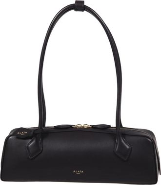 Alaia Le Teckel Medium Bag - Dames - Schoudertassen - Zwart - ONE Size - Leer - Tassen