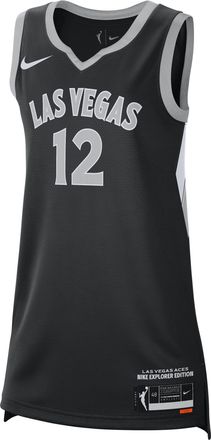 Nike Chelsea Gray Las Vegas Aces Nike Womens Dri-FIT WNBA Victory Jersey in Black | HF0996-012