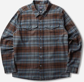 Patagonia Men s Fjord Flannel Shirt Rinsed Moss / Brown