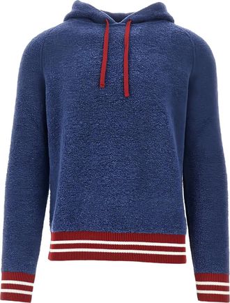 Gallia Felpa con cappuccio - Blu