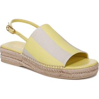 Franco Sarto Rune Slingback Platform Sandal in Yellow at Nordstrom Rack, Size 8.5