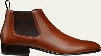 Stuart Weitzman Mens Adwin Leather Chelsea Boots