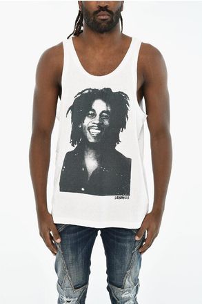 Dsquared2 Printed Tank Top size M