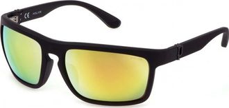 Police Mens SPLF63-63U28G SPLF63 63 63U28G Sunglasses - Black - One Size