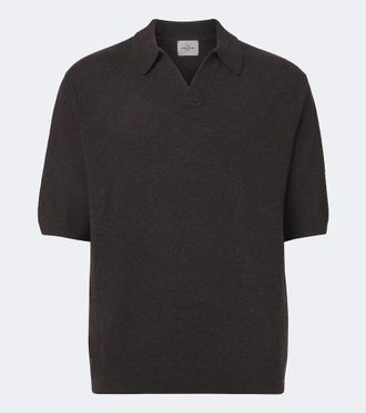 Le Kasha Bale cashmere polo sweater