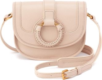 Hobo Small Kiva Leather Crossbody Bag in Stonewash at Nordstrom