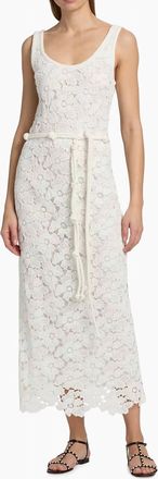 Jonathan Simkhai Eloise Lace Maxi Dress In White