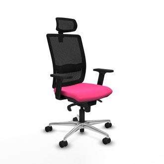 Piqueras y Crespo Silla De Oficina Piqueras Y Crespo Haches Negro Espuma Alta Densidad