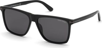 Tom Ford Fletcher Zonnebril - Heren - Zonnebrillen - Zwart - 59 MM - Accessoires