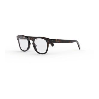 Celine Glasses, male, Brown, Size: 48 MM Bold 3 Dots HD Glasses
