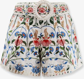 Farm Rio Shorts Fraga in cotone multicolore - FARM RIO - gender_Woman