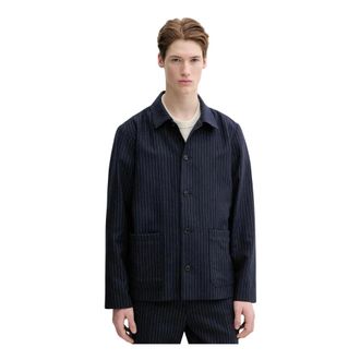 A.P.C. A.p.c., Jassen, Heren, Blauw, M, Wol, Kerlouan Doubl&eacute;e Jas