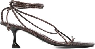 Proenza Schouler Sandali Tee 60mm - Marrone