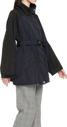 Prada Womens Blue Polyamide Shell Jacket Clothing