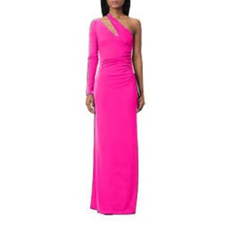 Just Cavalli Gowns, female, Pink, Size: XS Abito