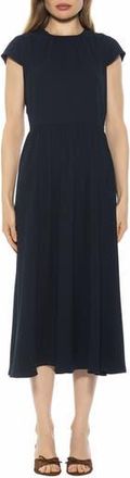 Alexia Admor Cassiane Fit & Flare Dress in Lapis at Nordstrom Rack, Size 10