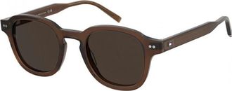 Tommy Hilfiger Mens TH-2185-S-09Q TH 2185 49 09Q Sunglasses - Brown - One Size