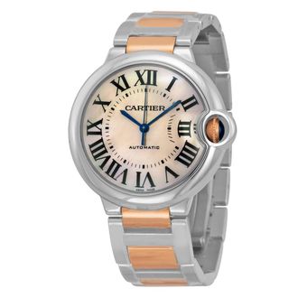 Cartier Pre-owned Cartier Ballon Bleu De Cartier Pink Mother of Pearl Dial Unisex Watch W6920033