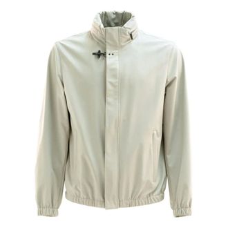 Fay Bomber Corto Travel - male - Fay - Light Jackets - Beige - XL - Jackets