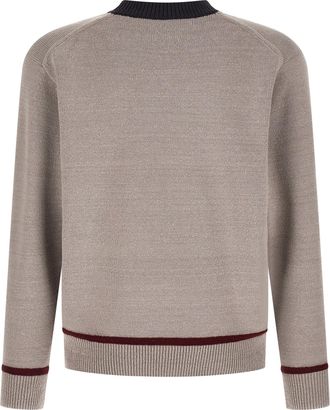 Junya Watanabe Mens Gray Silk Cardigan Clothing