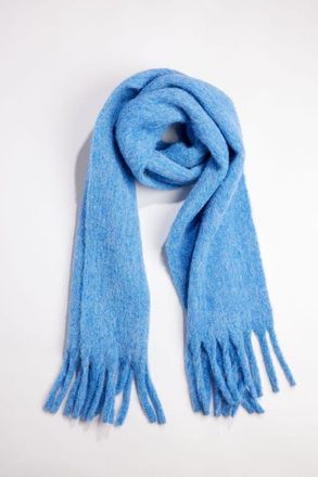 Hat Attack Cozy Solid Scarf in Bright Denim at Nordstrom