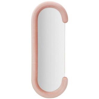 Dmora Dmora - Espejito Shot, Espejo, Objeto De Decoraci&oacute;n De Pared, Decoraci&oacute;n De Espejo, 60x7 H160 Cm, Rosa