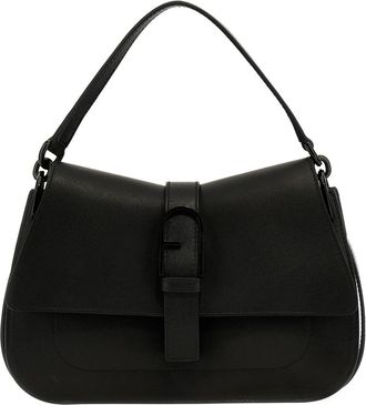 Furla Shoulder Bags, female, Black, ONE SIZE, Flow M Top Handle