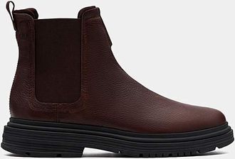 Clarks Badbury Easy Boots - Dark Brown