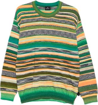Paul Smith Mens Striped Cotton Sweater