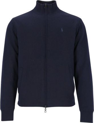 Polo Ralph Lauren C&aacute;rdigan de Mezcla de Lana - Knitwear - Hombre - Azul - M