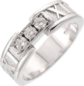 Tiffany & Co. White Gold (18K) Band Ring (Pre-Owned)