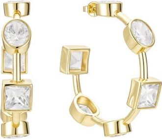 Untamed Petals Ravenna Hoop in Gold at Nordstrom