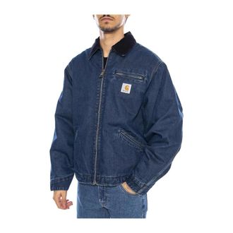 Carhartt Work in Progress OG Detroit Jacket - Heren - Spijkerjassen - Blauw - S - Katoen - Jassen