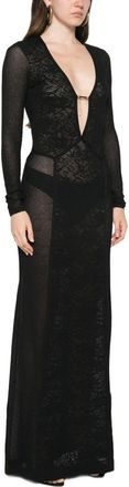 Elisabetta Franchi Mujer, Vestidos, Negro, Talla: M