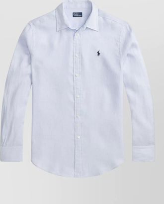 Polo Ralph Lauren Ralph Lauren - long sleeve linen shirt buttoned cuffs collar