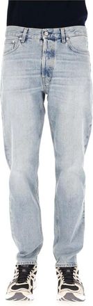 Haikure Tokyo Straight Jeans - Heren - Loose Fit Jeans - Blauw - W34 - Katoen - Jeans