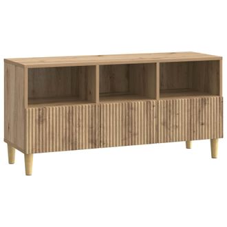 vidaXL Mueble De Tv Con Caj&oacute;n Roble Artesanal 102 X 34,5 X 50 Cm Vidaxl