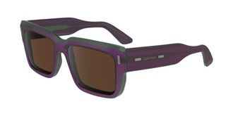 Calvin Klein CK23538S 515 Mens Sunglasses Purple Size 55
